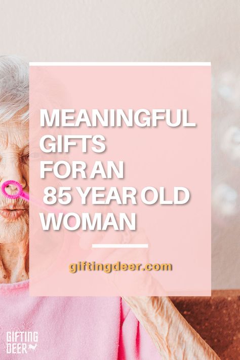 Surprise women at 85 with a unique meaningful gift, no matter what the occasion is this is the perfect list of gifts for 85 year old women. We created an Best Unique Meaningful Gifts For an 85 Year Old Woman for you easily find gift ideas for 85 year old women. Best Birthday Gift Ideas For 85 Year Old Women – find unique and cool Meaningful Gifts Ideas.List of Gift Ideas - Best Unique Meaningful Gifts For an 85 Year Old Woman Gifts For 88 Year Old Women, Gifts For 75 Year Old Women, 85th Birthday Gift Ideas, Happy 85th Birthday, Best Birthday Gift Ideas, List Of Gift Ideas, 85th Birthday, Best Birthday Gift, Vintage Candy