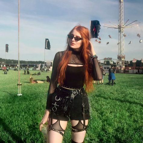 Download Festival with Zippo - Photo Diary. - Olivia Emily Edgy Festival Outfit, Metal Concert Outfit, Rock Festival Outfit, Olivia Emily, Gig Outfit, Concert Outfit Rock, Metal Outfit, Festival Outfit Inspiration, Download Festival