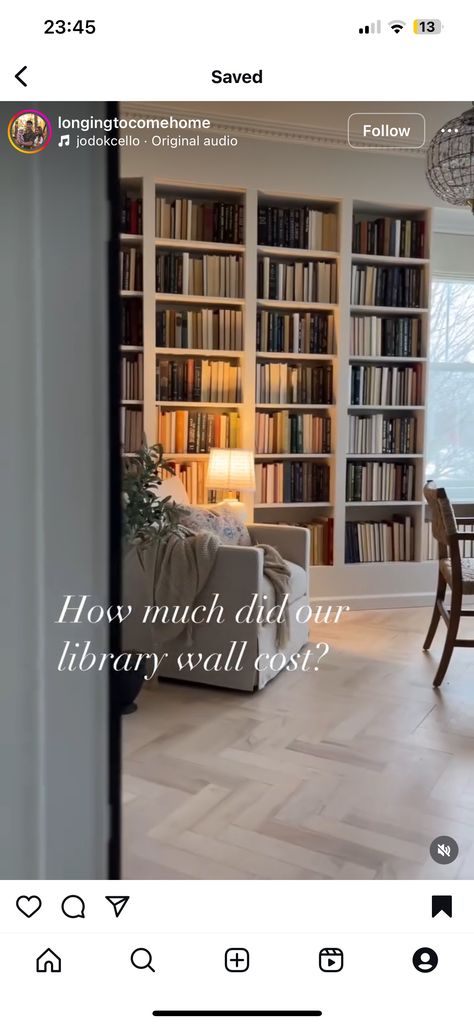 Built In Bookcase Wall, Library Wall With Fireplace, Built In Library Wall, Built In Library, Wall With Fireplace, Builtin Bookshelves, Fireplace Diy, Library Wall, Bookcase Wall