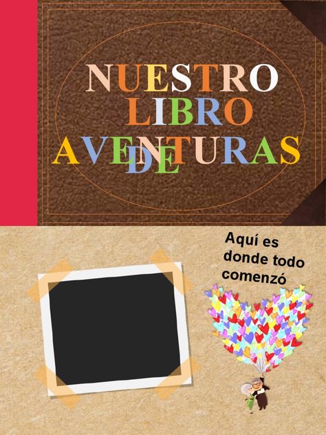 Este documento es una colección de poemas y frases cortas que expresan el amor y compromiso entre dos personas. Los textos describen los sentimientos de afecto, la promesa de un amor eterno y la visión compartida de un futuro juntos explorando nuevos lugares. Collage, Red, Pins