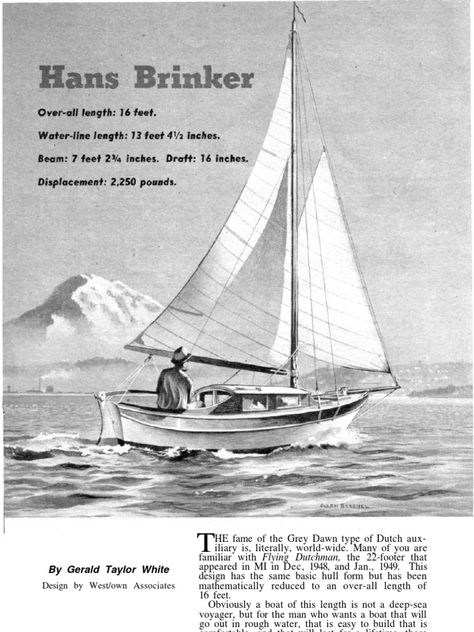 A dutch style sailboat plans. Popular Mechanics Diy, Steam Bending, Sailboat Plans, Free Boat Plans, Wood Boat Plans, Wooden Sailboat, Dutch Style, Small Sailboats, Wooden Boat Building