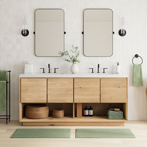 Double sink vanity