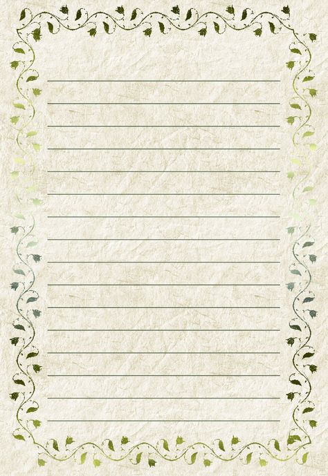 How about a template like this without the lines perhaps? Letter Template Aesthetic, Printable Lined Paper, Writing Paper Printable Stationery, Buku Harry Potter, Writing Paper Printable, Stationary Paper, Floral Stationery, Paper Journal, Art Journal Therapy