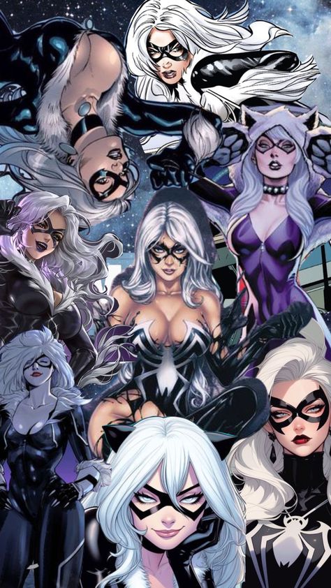 #blackcat #marvel#spiderman #venom Black Suit Spiderman And Black Cat, Black Cat And Venom, Black Cat Venom, Venom And Black Cat, Venom Space Knight, Symbiote Spiderman And Black Cat, Venom Marvel Rivals, Symbiote Spiderman Art, Black Symbiote Spiderman