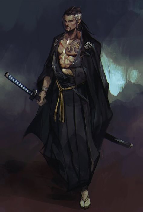 Guerriero Samurai, Ronin Samurai, Samurai Artwork, Heroic Fantasy, Samurai Art, Fantasy Warrior, Arte Fantasy, 판타지 아트, 영감을 주는 캐릭터