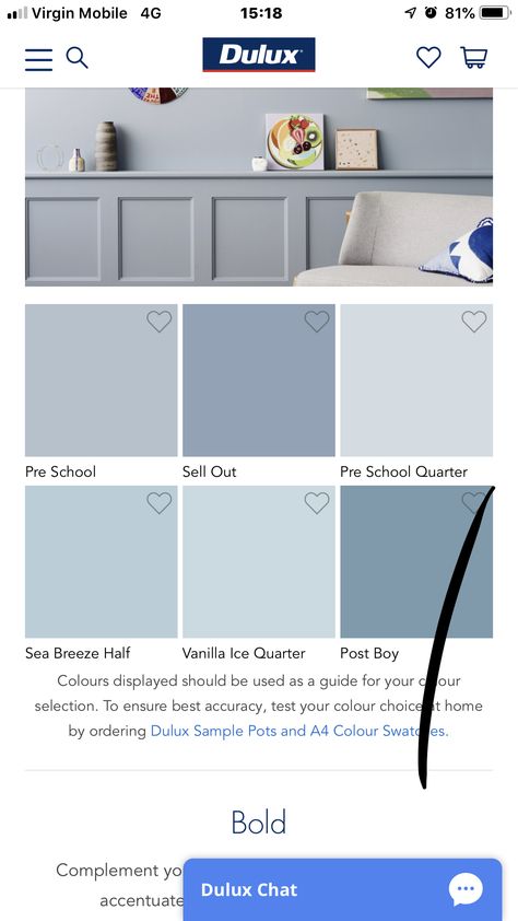 Dulux Blue Paint, Dulux Blue, Dulux Paint, Blue Gray Paint, House Color Schemes, House Color, Blue Paint, Wall Colors, Dusty Blue