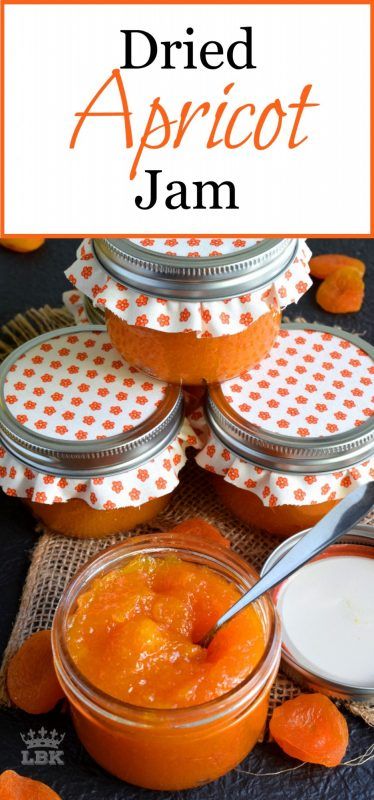 Jams Jellies And Butters, Homemade Apricot Jam, Dried Fruit Jam Recipes, Dried Apricot Jam, Apricot Recipes Jam, Recipes With Dried Apricots, Dried Apricot Jam Recipe, Dried Apricot Recipes, Apricot Marmalade