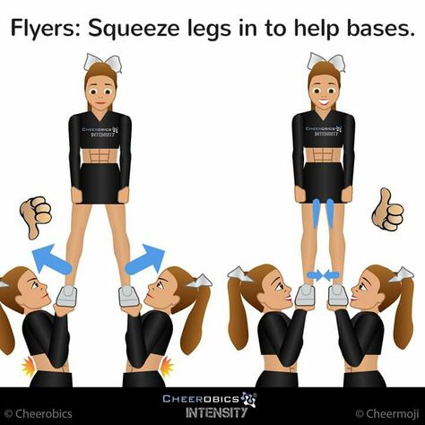 I have to tell my bases about this... before I fall! Cheer Flexibility, Cheer Pyramids, Cheer Tips, Cheer Stretches, Cheerleading Tips, Cheer Moves, Cheer Jumps, Cheerleading Stunts, Cheerleading Workouts