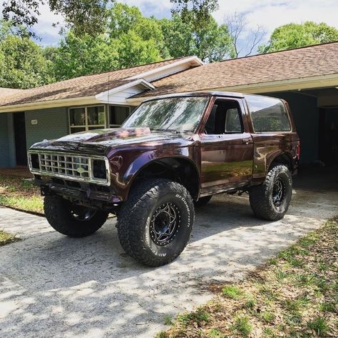 1989 Ford Bronco, Drag Truck, Bronco Ford, Ford Bronco Ii, Bronco Ii, Build Something, Ford Bronco, My Dad, New Cars