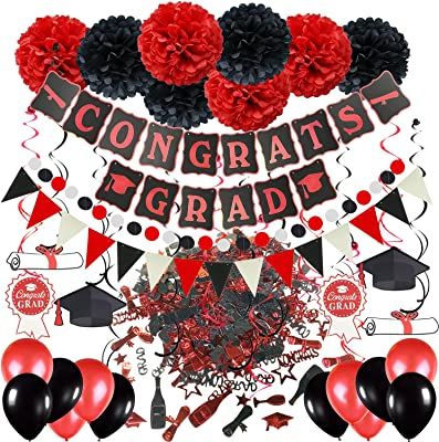 Amazon.com: University Of Arkansas Party Decorations Graduation Treats, Graduation Confetti, Inflatable Christmas Decorations Outdoor, Circle Paper, Grad Banner, Gold Graduation Party, Holiday Inflatables, Grad Party Decorations, Christmas Window Decorations