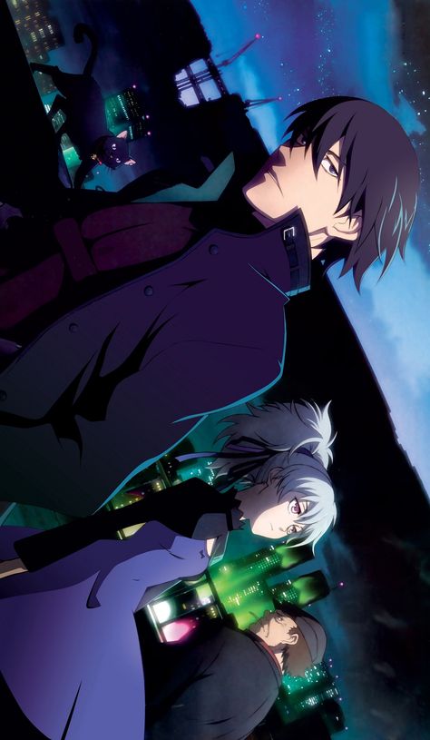 Darker Than Black Wallpapers, Darker Than Black, Black Wallpapers, Anime Wallpapers, Black Wallpaper, Jdm, Art Wallpaper, At Night, Anime Wallpaper