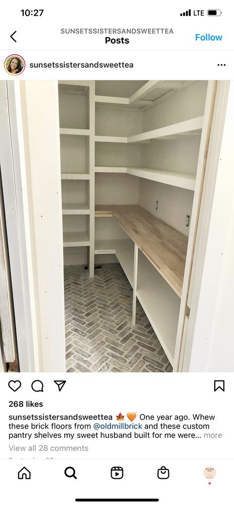 Small Pantry With Freezer, Narrow Pantry Ideas, Pantry With Window, Walk In Pantry Ideas Layout, L Shaped Pantry, Closet Redesign, Walk In Pantry Ideas, Narrow Pantry, Ikea Pantry