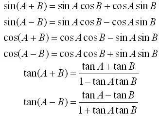 Angle Sum and Difference, Double Angle and Half Angle Formulas - A Plus Topper Double Angle Formula, Trigonometric Identities, Adjacent Angles, Trigonometric Functions, Pythagorean Theorem, Square Roots, Different Angles, Clip Art Borders, Education Math