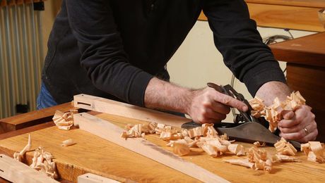 Tom McLaughlin’s tapering jig makes quick work of any taper, but some work with a handplane makes it sing Fine Woodworking Project, Part Of Your World, Contemporary Sideboard, Emily Henry, Wood Gate, Learning Courses, Fine Woodworking, Furniture Maker, Candle Stand