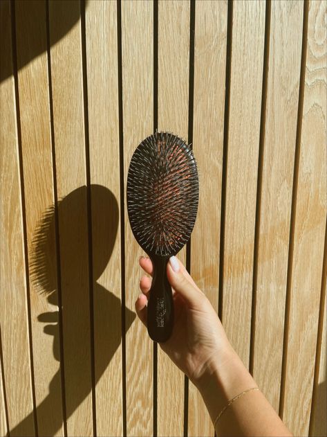 Mason Pearson Popular Mixture Hair Brush Review | POPSUGAR Beauty Mason Pearson Brush Aesthetic, Mason Pearson Brush, Boar Hair Brush, Boar Bristle Brush, Mason Pearson, Popsugar Beauty, Brush Type, Normal Hair, Good Hair Day