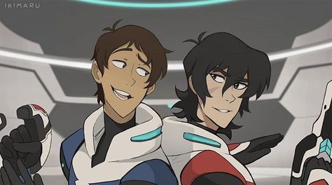 klance screencaps by @ikimaru Keith Lance, Klance Fanart, Lance Mcclain, Klance Comics, Keith Kogane, Voltron Comics, Form Voltron, Voltron Ships, Voltron Fanart