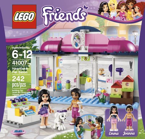 Amazon.com: LEGO Friends Heartlake Pet Salon 41007: Toys & Games Lego Friends Sets, Lego Girls, Friends Series, Lego For Kids, Buy Lego, Friends Set, Lego Friends, Building Block, Lego Sets