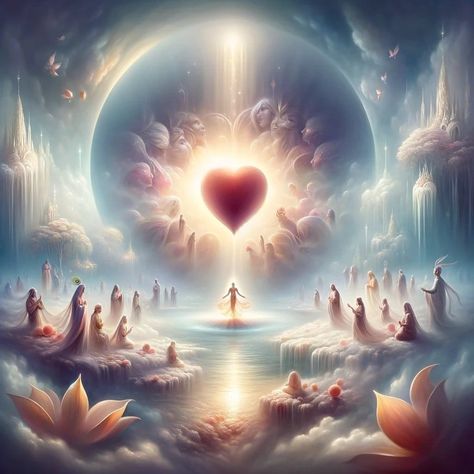 Unconditional Love Visionary Art Spiritual Consciousness, Spiritual Pics, D Letter Images, Sacred Feminine Art, Indian Spirituality, Love Spiritual, 5 Dimension, Selfless Love, Batman Pictures