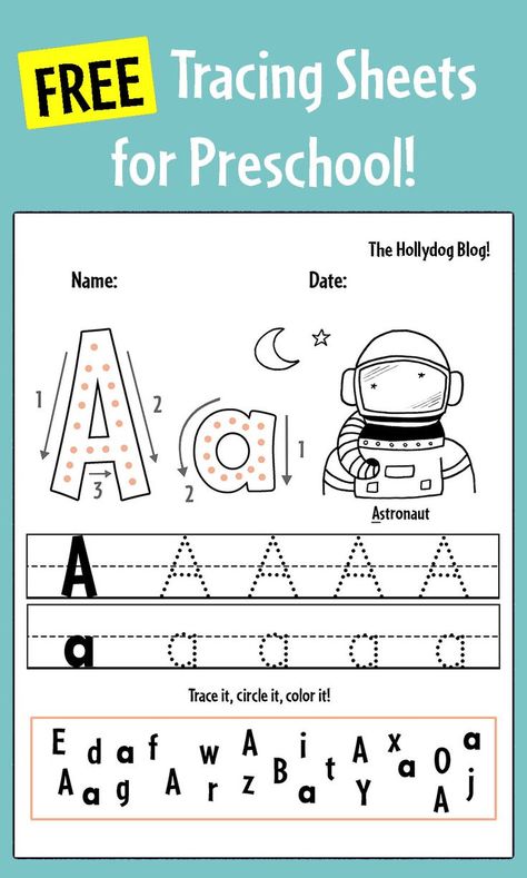 Check out these great Printable Worksheets for Preschool! These Letter A-Z Tracing Sheets are great for building fine motor skills! Letter Tracing Worksheets | Preschool Tracing Sheets | Alphabet Worksheets | Preschool Tracing Activities | Preschool Tracing Printables Traceable Letters, Tracing Letters Preschool, Preschool Worksheets Free Printables, Trace Letters, Free Printable Alphabet Worksheets, Tracing Worksheets Free, Printable Alphabet Worksheets, Abc Worksheets, Preschool Tracing