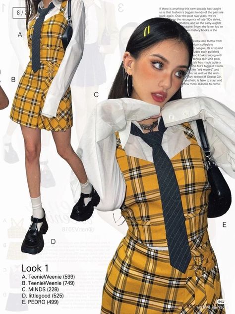 Look Grunge, Pose Fotografi, 2000s Fashion Outfits, Karate Kid, Preppy Outfit, Teenage Fashion Outfits, 2000s Fashion, Classy Women, Stage Outfits