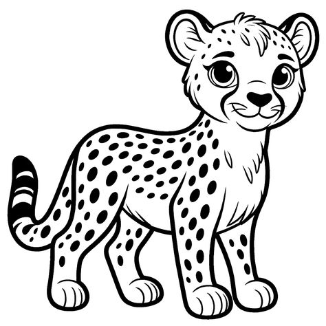 cheetah coloring pages cheetah animal coloring pages free coloring pages Cheetah Coloring Page, Flower Coloring Sheets, Table Painting, Coloring Pages Cute, Snake Coloring Pages, Cute Cheetah, Elephant Coloring Page, Cheetah Cubs, Christmas Coloring Sheets