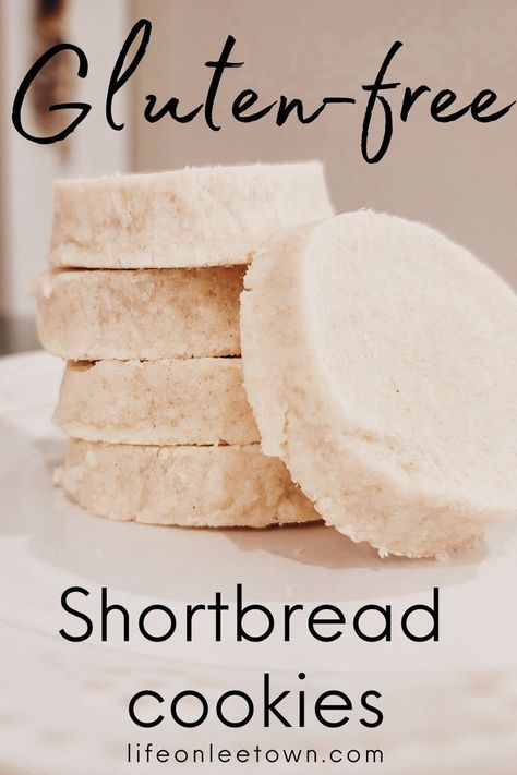 Gluten Free Maple Shortbread Cookies, Gluten Free Dairy Free Shortbread Cookies, Gluten Free Shortbread Cookies Recipes, Gluten Free Short Bread Cookies, Oat Flour Shortbread Cookies, Gf Shortbread Cookies, Gluten Free Butter Cookies, Gf Shortbread, Easy Gluten Free Cookies