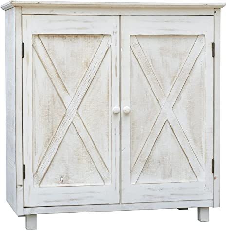 Amazon.com: AshleeOaks 2 Barn Door Accent Wood Storage Cabinet, Whitewashed Wood Floor Cabinet for Living Room Bedroom Entryway, Farmhouse Style Furniture, 32-1/4inchH,White : Home & Kitchen Farmhouse Barn Door, Wood Storage Cabinet, Whitewashed Wood, 2 Doors, Wood Storage, Barn Doors, Storage Cabinets, Barn Door, Storage Cabinet