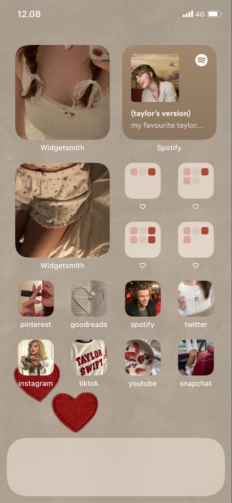 Taylor Swift Homescreen Icons, Taylor Themed Phone, Iphone Home Screen Layout Taylor Swift, Ios 16 Home Screen Taylor Swift, Phone Layout Taylor Swift, Ios 16 Wallpaper Ideas Taylor Swift, Ios 16 Wallpaper Iphone Taylor Swift, Taylor Swift Themed Phone Layout, Taylor Swift Theme Phone