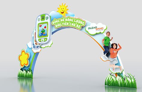 LEAP FROG on Behance Archway Ideas, Medicine Ads, Event Entrance Arch Design, Event Entrance Arch, Gate Event, Arch Gate, Event Booth Design, Event Entrance, Tv Set Design