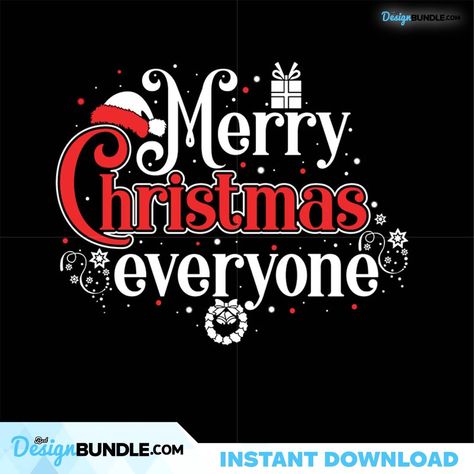 Merry Christmas Everyone Svg, Christmas Svg, Merry Christmas Svg Check more at https://bestdesignbundle.com/product/merry-christmas-everyone-svg-christmas-svg-merry-christmas-svg-cm301121nq88/ Merry Christmas To Everyone, Merry Christmas Svg, Merry Christmas Everyone, Svg Christmas, Graphic Designers, Christmas Svg, Soul Food, Silhouette Cameo, Art Images