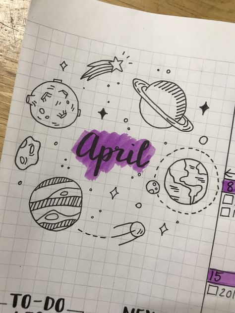 bullet journal | mood tracker | space | galaxy | purple Galaxy Border Design, Space Bullet Journal, Space Bujo, Bullet Journal Front Page, Bullet Journal Beginning, November Bujo, Space Journal, Bullet Journal Mood Tracker, Bullet Journal Decoration