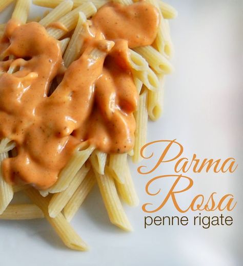 Parma Rosa Penne Rigate Pasta Recipe #pasta #recipes #easy Parma Rosa Pasta Recipes, Parma Rosa Sauce Recipes, Rosa Sauce Recipe, Parma Rosa Pasta, Parma Rosa Sauce, Rosa Pasta, Oven Cooking Recipes, Recipe Pasta, Pasta Pasta