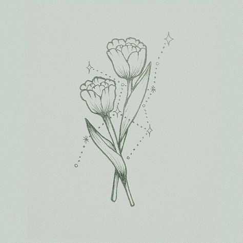 Tulip Tattoo, Virgo Tattoo, Small Tattoos, Tulips, Tattoo Ideas, Tattoos, Quick Saves