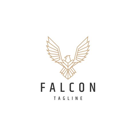 Falcon Logo Design, Logo Crossfit, Mm Logo, Falcon Logo, Logo Icon Design, Line Logo, Face Lines, University Logo, Logo Icon