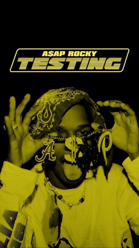 Asap Rocky Testing, Asap Rocky, Rocky, Yellow, A$ap Rocky