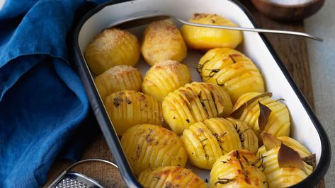 Hasselbackspotatis