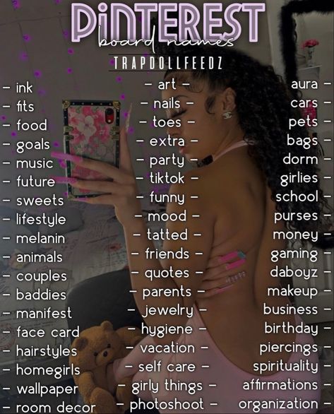 Pinterest Board Names, School Routine For Teens, Teen Advice, Social Life Hacks, Good Skin Tips, Song Suggestions, Baddie Tips, Teen Life Hacks, Self Confidence Tips