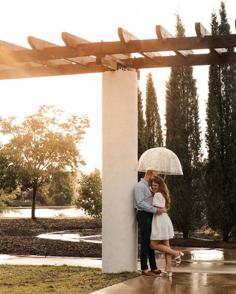 When God gives you rain at your session… you whip out the clear umbrella and get ur favorite photo you’ve ever taken 🥹☔️ #engagementphotographer #engagementphotos #couplesphotographer #weddingphotographer #coupleshoot #umbrella Umbrella Engagement Pictures, Clear Umbrella Photography, Umbrella Pictures, Rainy Photoshoot, Hoco Poses, Umbrella Photography, Clear Umbrella, Indian Wedding Photography Poses, Pre Wedding Poses