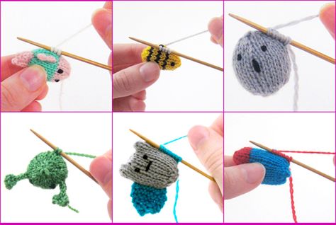 pickingup Amigurumi Techniques, Tiny Knitting, Stitches Knitting, Diy Stitch, Knitting Toys, Knitting Help, Knitted Items, Knitting Tutorials, Amazing Crochet