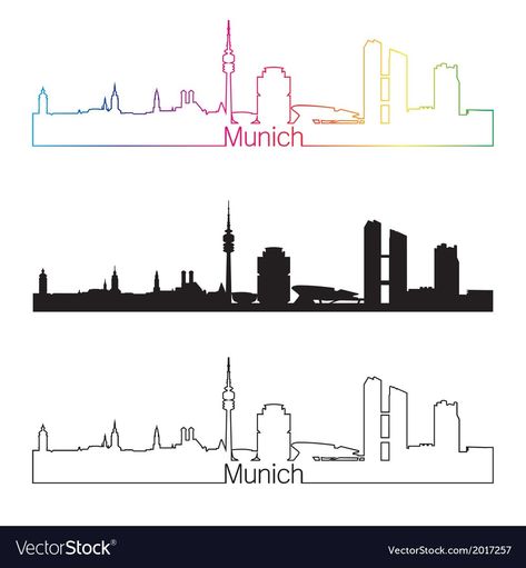 Tampa Skyline, Louisville Skyline, Madrid Skyline, San Antonio Skyline, Memphis Skyline, Amsterdam Skyline, St Louis Skyline, Rainbow Vector, Frankfurt Skyline