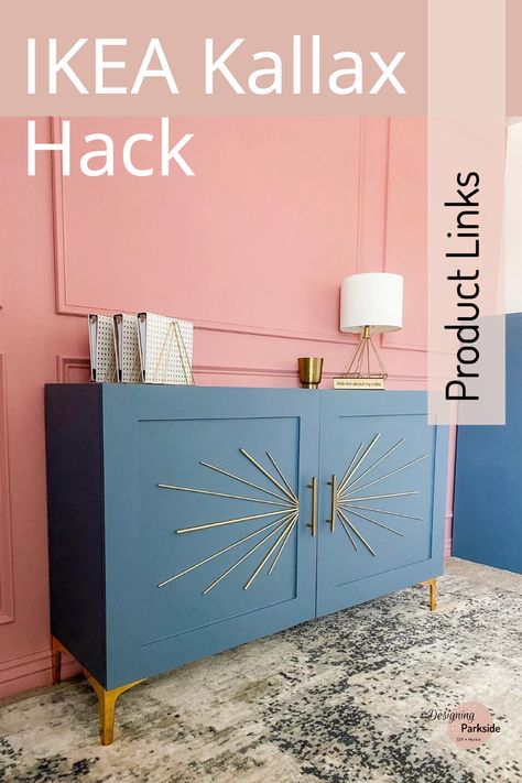 Ikea 9 Cube Storage Hack, Ikea Kallax Doors Diy Living Room, Doors On Kallax Shelf Diy, Kallax 4 Cube With Doors, Ikea Kallax Hack With Doors, Ikea Kallax Overlay, Pink Kallax Ikea, Ikea Kallax Add Doors, Cube Shelf Into Cabinet