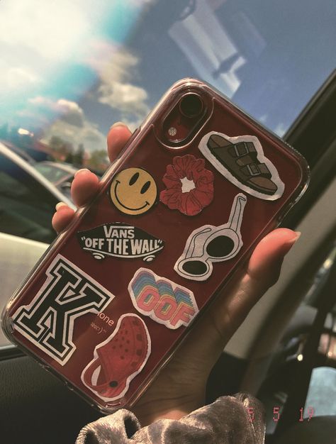 Red Phone Case Stickers, Iphone Xr Red Case Ideas, Iphone Xr Red Aesthetic, Red Phone Case Aesthetic, Red Iphone Clear Case Aesthetic, Aesthetic Red Phone Case, Cute Phone Cases For Red Iphone, Iphone Xr Red, Mobile Case Diy