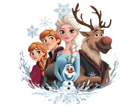 Elsa Clipart, Olaf And Sven, Sister Clipart, Kristoff Frozen, Frozen Images, Anna Kristoff, Frozen Sisters, Frozen Birthday Theme, Frozen Christmas