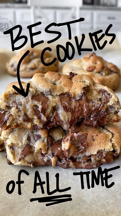 Bakery Style Chocolate Chip Cookies, Smart School House, Best Chocolate Chip Cookies Recipe, The Best Cookies, Best Cookies Ever, Snacks Easy, Best Cookies, Smart School, Best Chocolate Chip