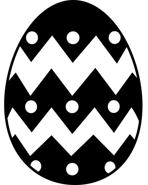 Easter Egg Cricut SCAL SVG Egg Silhouette, Easter Decals, Easter Svg Files, Easter Egg Designs, Easter Clipart, Easter Projects, Bunny Svg, Egg Designs, Clipart Black And White