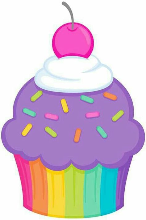 Cupcakes Wallpaper, Cartoon Cupcakes, Candy Theme Birthday Party, Cupcake Clipart, Cupcake Drawing, Cupcake Pictures, Cupcake Art, Candy Theme, Birthday Board