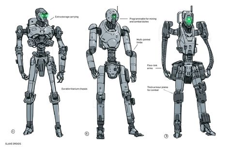 Robot Design Sketch, Futuristic Robot, Battle Droid, Sci Fi Design, Star Wars Droids, Drone Design, Cool Robots, Arte Robot, Futuristic Art