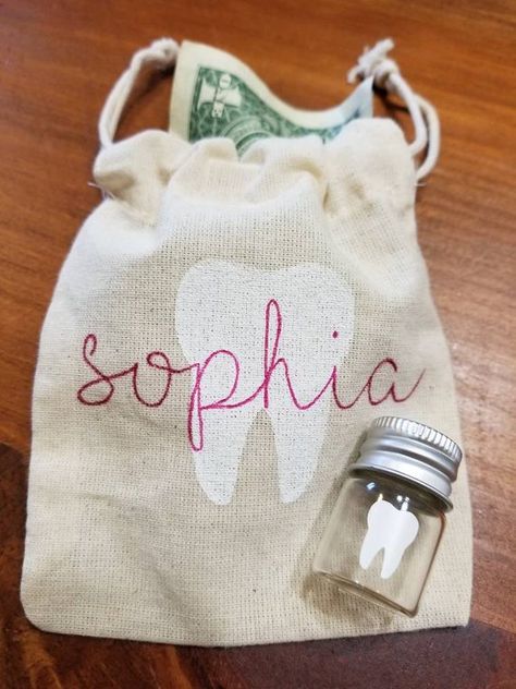 Tooth Fairy Jar Ideas, Tooth Fairy Bags Diy, Tooth Fairy Cricut Ideas, Tooth Fairy Bag Ideas, Tooth Fairy Jar, Tooth Fairy Cricut, Tooth Fairy Ideas, Tooth Fairy Money, Tooth Fairy Receipt