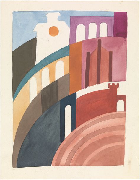 Sophie Taeuber-Arp: Siena, Architecture | Custom Prints | Tate Shop | Tate Sophie Tauber, Dada Art Movement, Sophie Taeuber, Berlin Photos, Dada Art, Concrete Art, Abstract Art Prints, Museum Of Modern Art, Art Movement