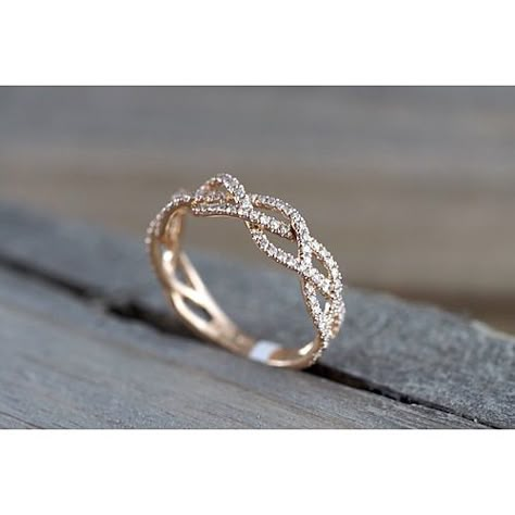 خواتم خطوبة, Heart Rings, Twist Braid, 14k Rose Gold Ring, Fashion Wedding, Endless Love, Jewelry Ring, Rings For Women, Unique Engagement Rings